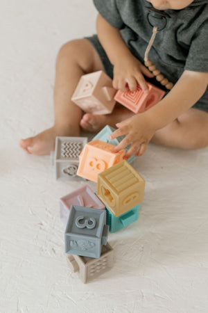 1-2-3's Silicone Blocks Set