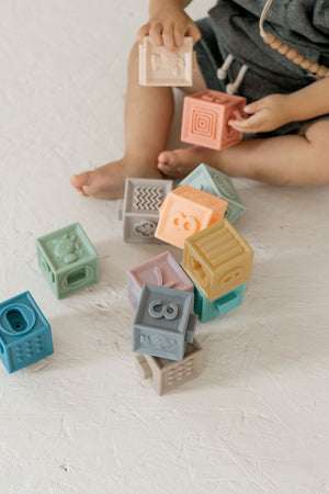 1-2-3's Silicone Blocks Set