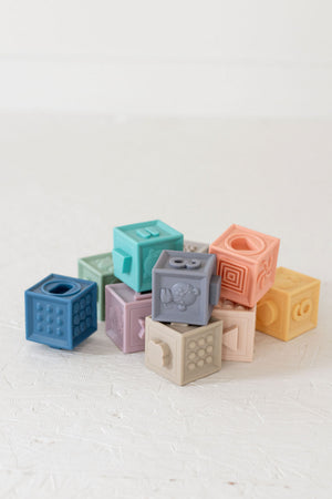 1-2-3's Silicone Blocks Set