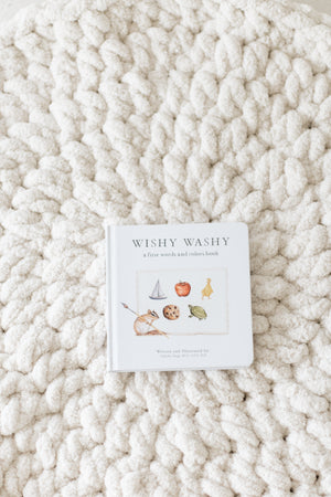 Wishy Washy - A first words and colors book