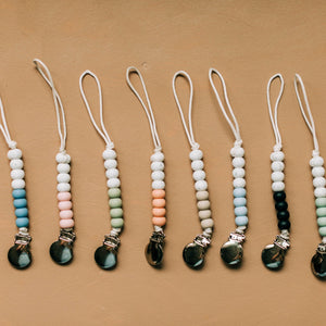 Chickadee Pacifier Clip