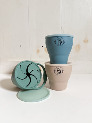 Silicone Snack Cups/Collapsible snack cups