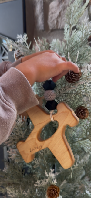 Wooden Baby Ornaments