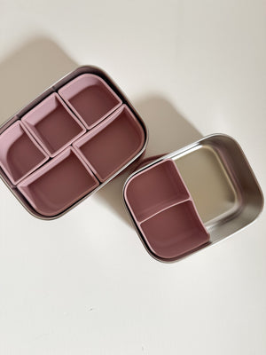 Stainless steel & Silicone Bento box ~Large~