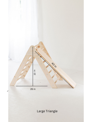 Large foldable Wooden climbing triangle/ indoor climbing triangle/Climbing triangle