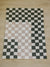 Taupe Checkered Plush Blanket