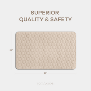 Play Mat with Non-Slip Bottom in Sand