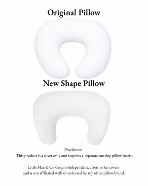 Moss Ribbed Nursing Pillow Cover
