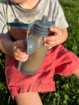 Silicone Baby Food Pouches - Reusable