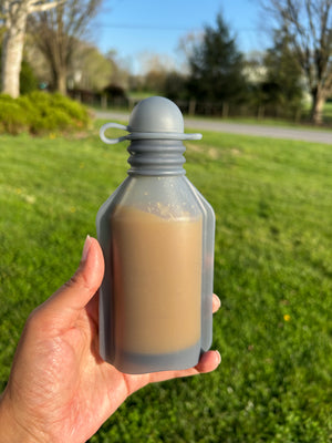 Silicone Baby Food Pouches - Reusable