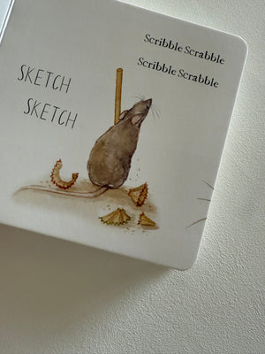 Scribble Scrabble - A first words & shapes book