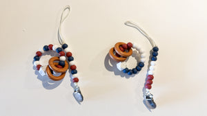 Patriotic teether sets