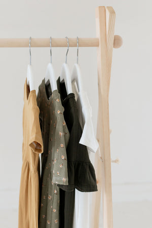 Mini Wooden Clothing Rack