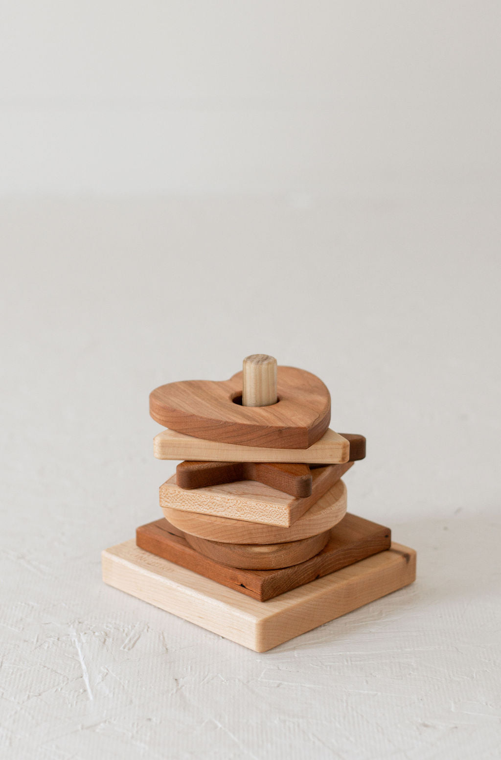 Wooden Shape Stacking Toy for Toddlers - ShopMyLittleSongbird