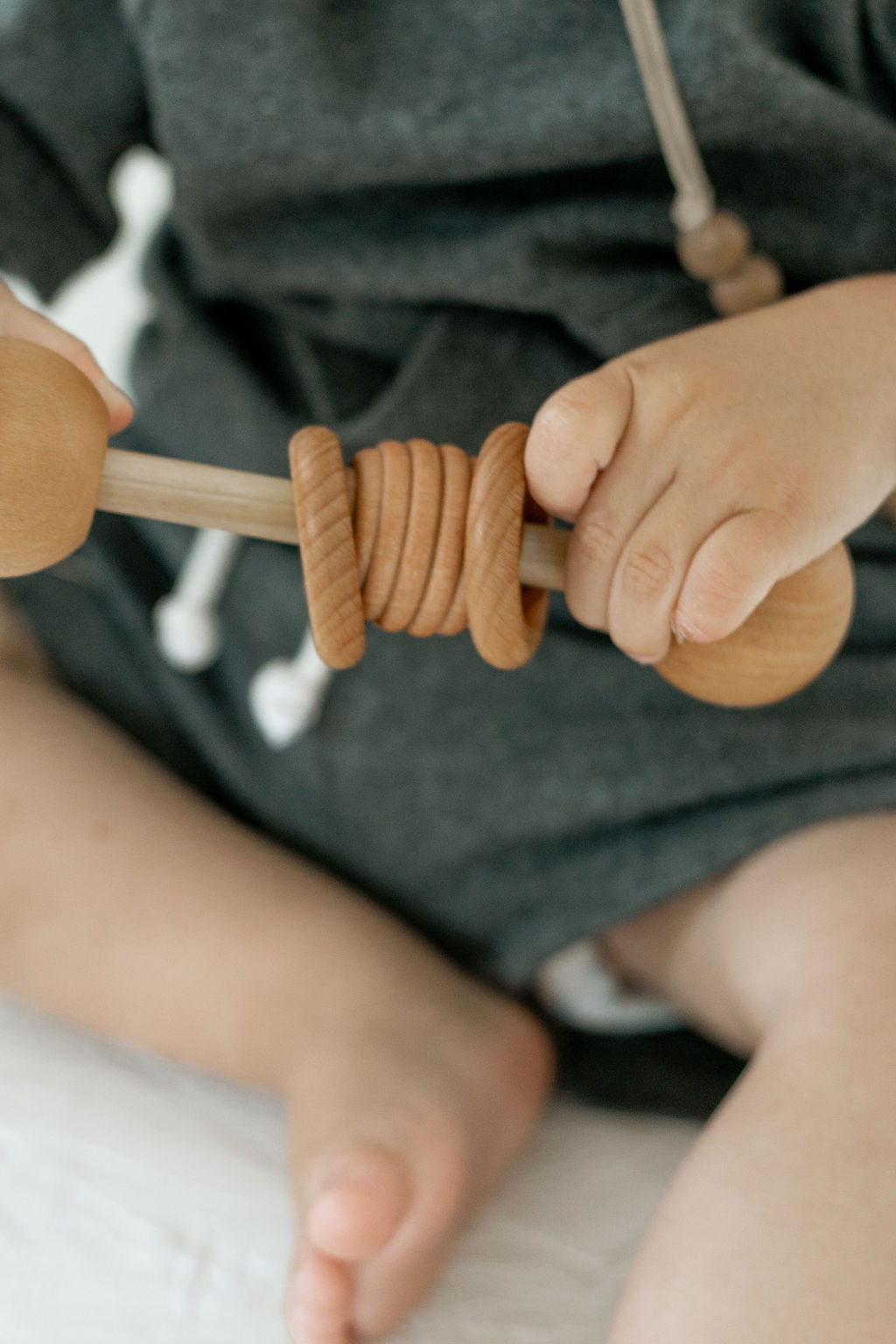 Wooden Baby Rattle