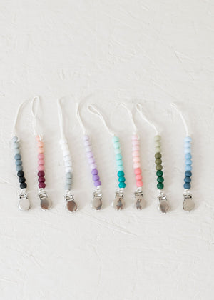 Parakeet Ombré Pacifier Clips