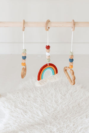 Hanging Rainbow Baby Gym Toys