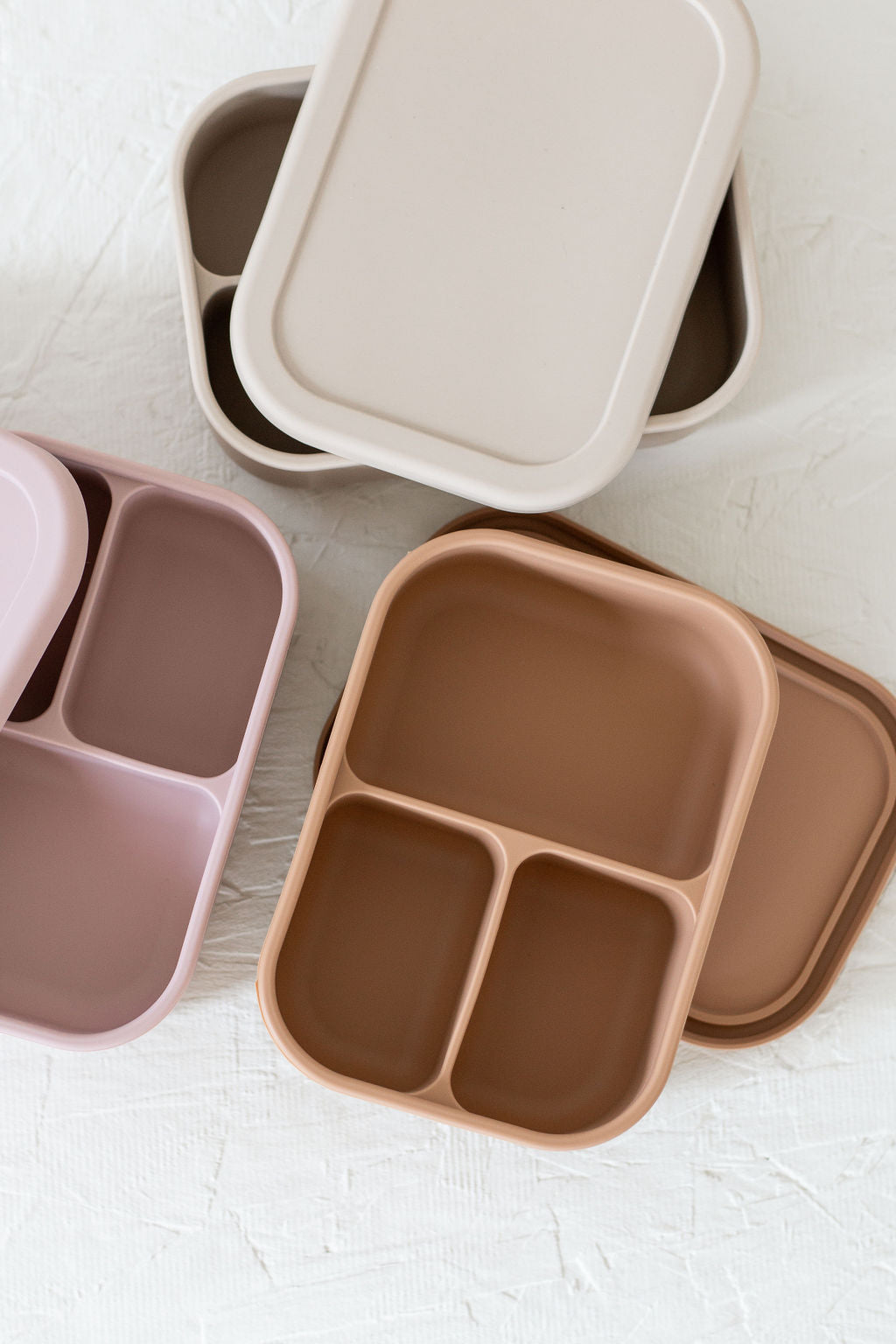 Neutral Tones Silicone dinnerware from My Little Songbird -  ShopMyLittleSongbird