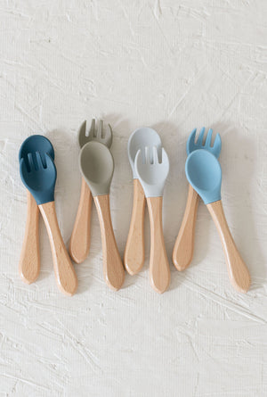 Silicone Spoon Fork for Baby Utensils – B and D Sales LLC