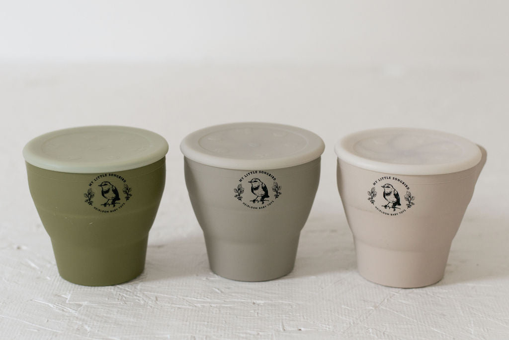 Neutral Tones Silicone Bowls from My Little Songbird - ShopMyLittleSongbird