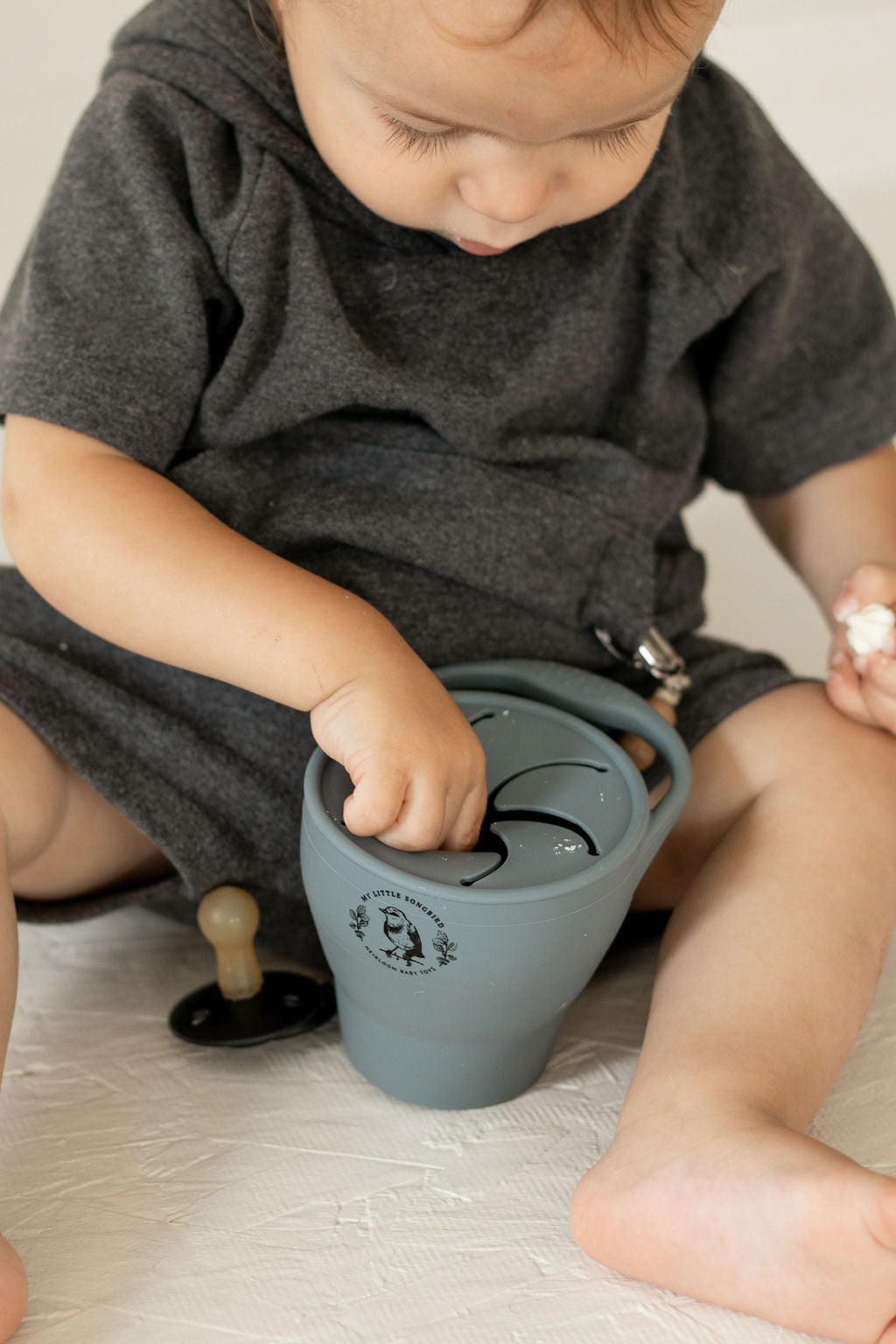  Foldable Snack Cup for Toddlers and Babies - Non