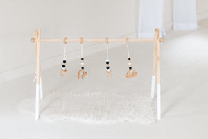 Twin sized Gym/Wooden play gym/baby gym/wooden baby gym/