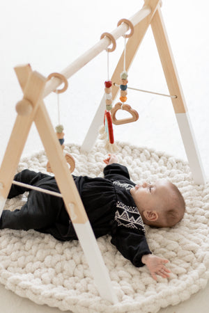 Hanging Rainbow Baby Gym Toys