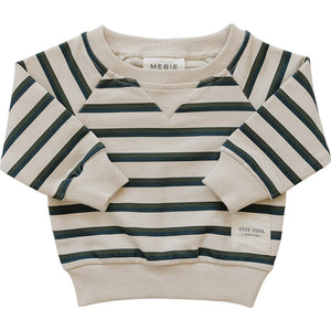 Stay Cool Striped Crewneck