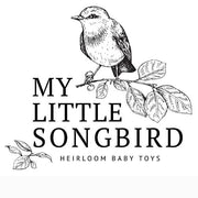 logo of My Little Songbird | Custom Wooden Teethers, Rainbow Gyms & Baby Toys