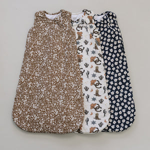 Navy Daisy Sleep Sack