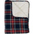 Christmas Plaid Bamboo Fleece Quilt
