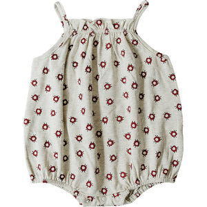 Floral Tank Bubble Romper