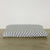 Dusty Blue Wavy Checkered Muslin Changing Pad Cover