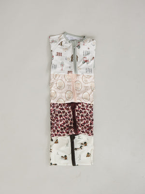 Farmhouse Bamboo Zipper