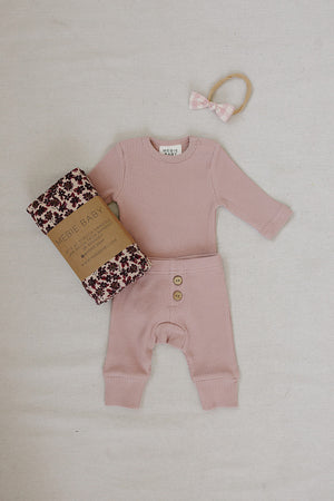 Pink Waffle Set