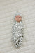 Light Green Checkered Bamboo Stretch Swaddle