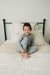 Taupe Checkered Twin Muslin Quilt