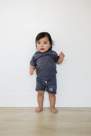 Slate Anchor Pocket Shorts