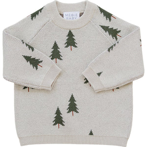 Pine Tree Knit Sweater