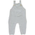 Grey Knit Overalls