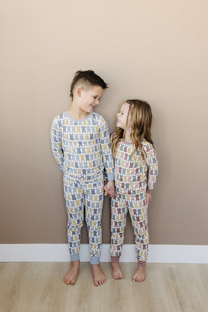 Dusty Rose Peep Bamboo Cozy Set