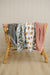 Vintage Pink Floral + Pink Stripes Muslin Quilt