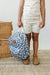 Green Floral Mini Backpack