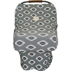 Southwest Aztec Ribbed Bamboo Multi-Use Cover