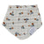 Cream Floral Muslin Bib