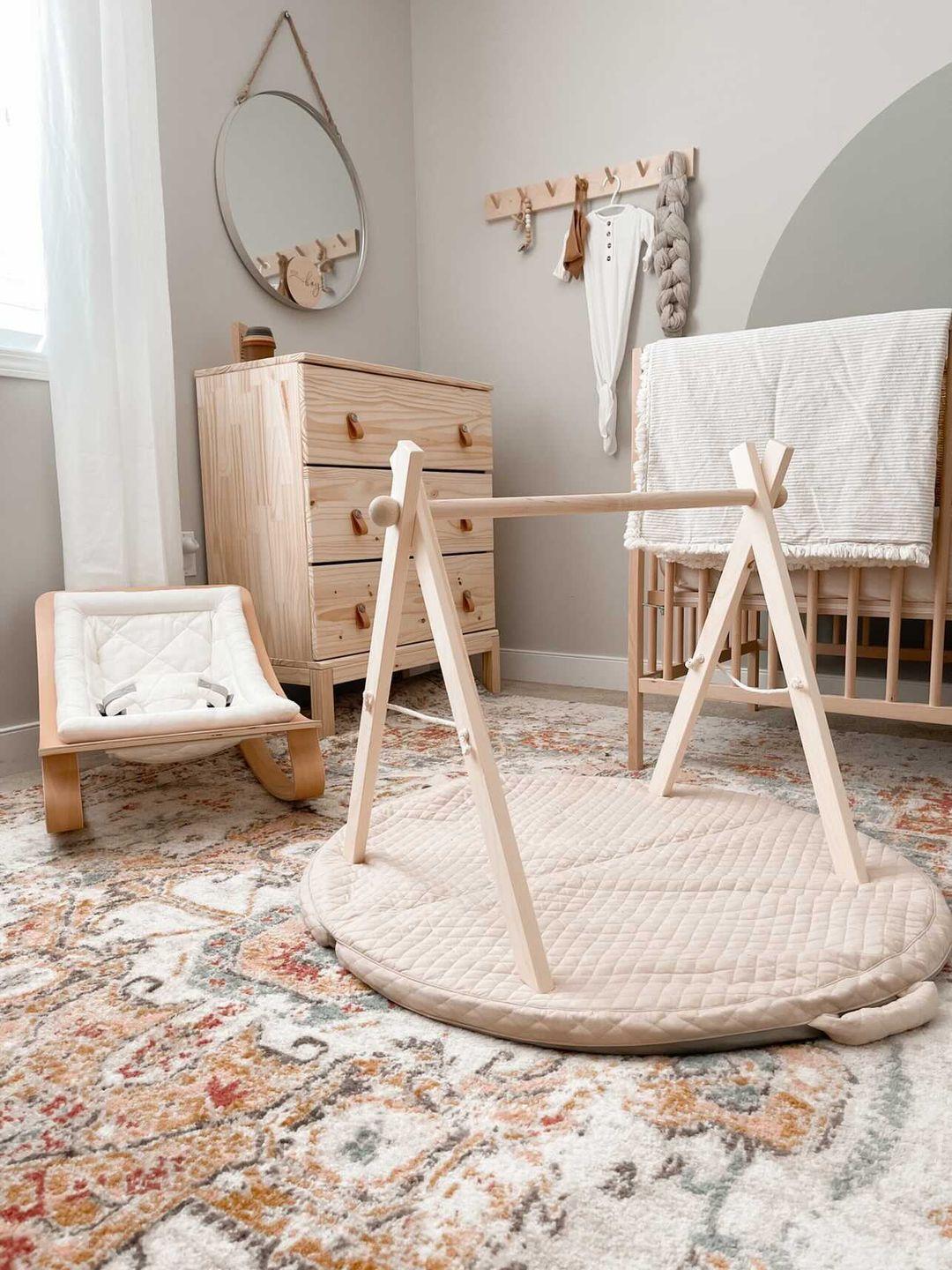 Discounted/Flawed 2nds Wooden Baby Play Gym